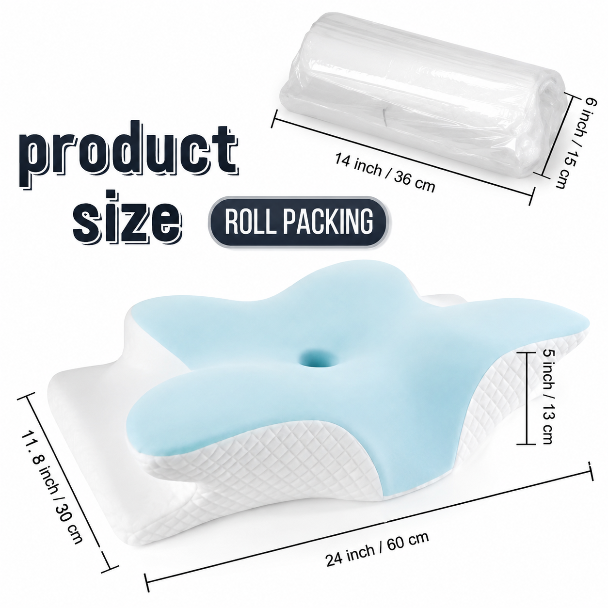 Restly ContourCool™ Cooling Pillow — Sleep Cool, All Night, Every Night