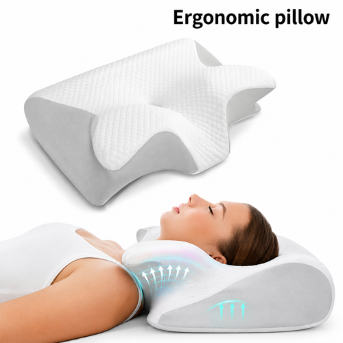 Restly ContourCool™ Cooling Pillow — Sleep Cool, All Night, Every Night