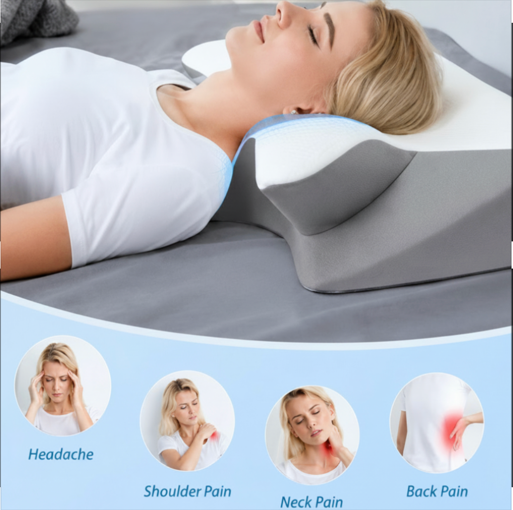 Restly ContourCool™ Cooling Pillow — Sleep Cool, All Night, Every Night